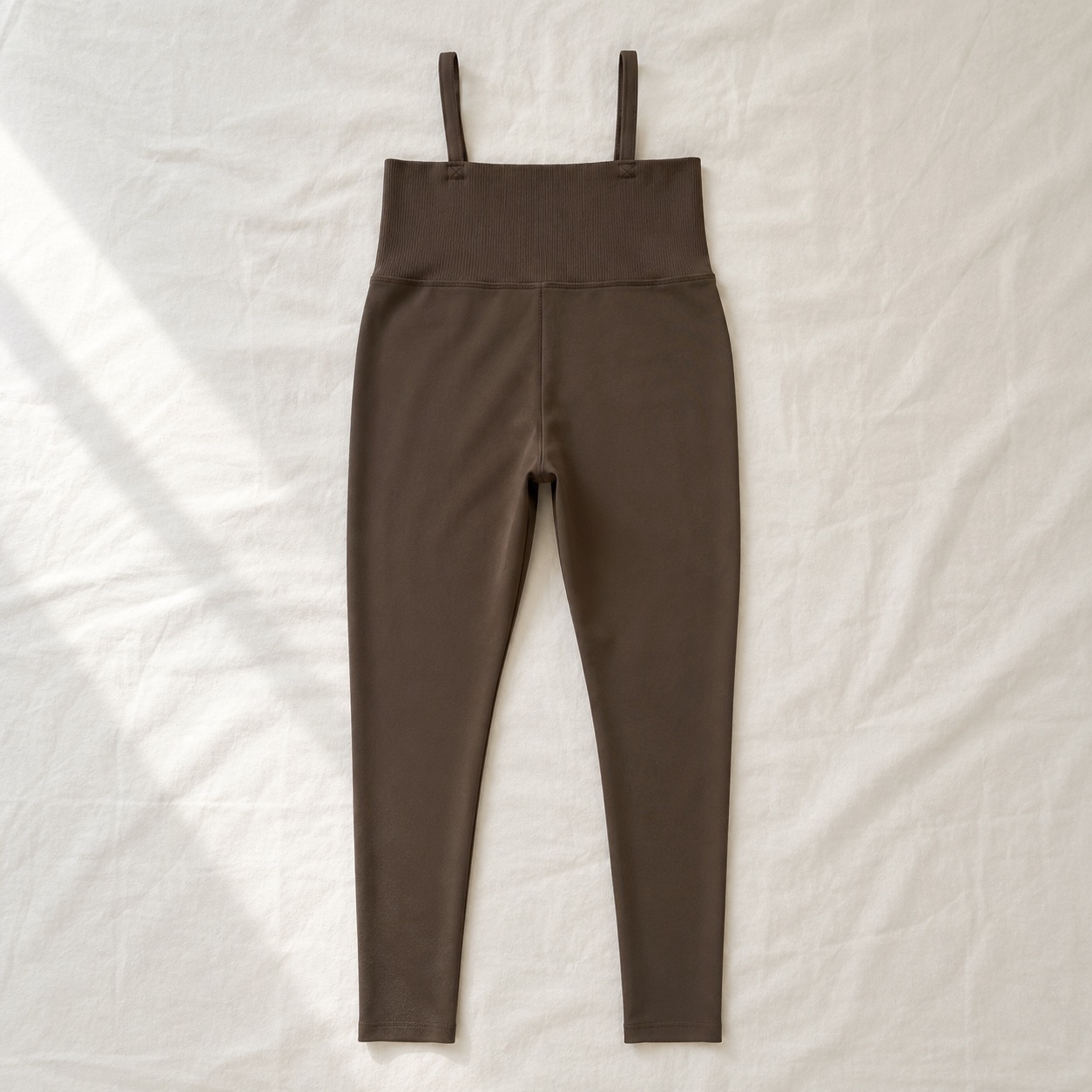 Waverley cropped high-waist legging — Cycle Shorts and Leggings by FITS LIKE. product photograph on a white background.