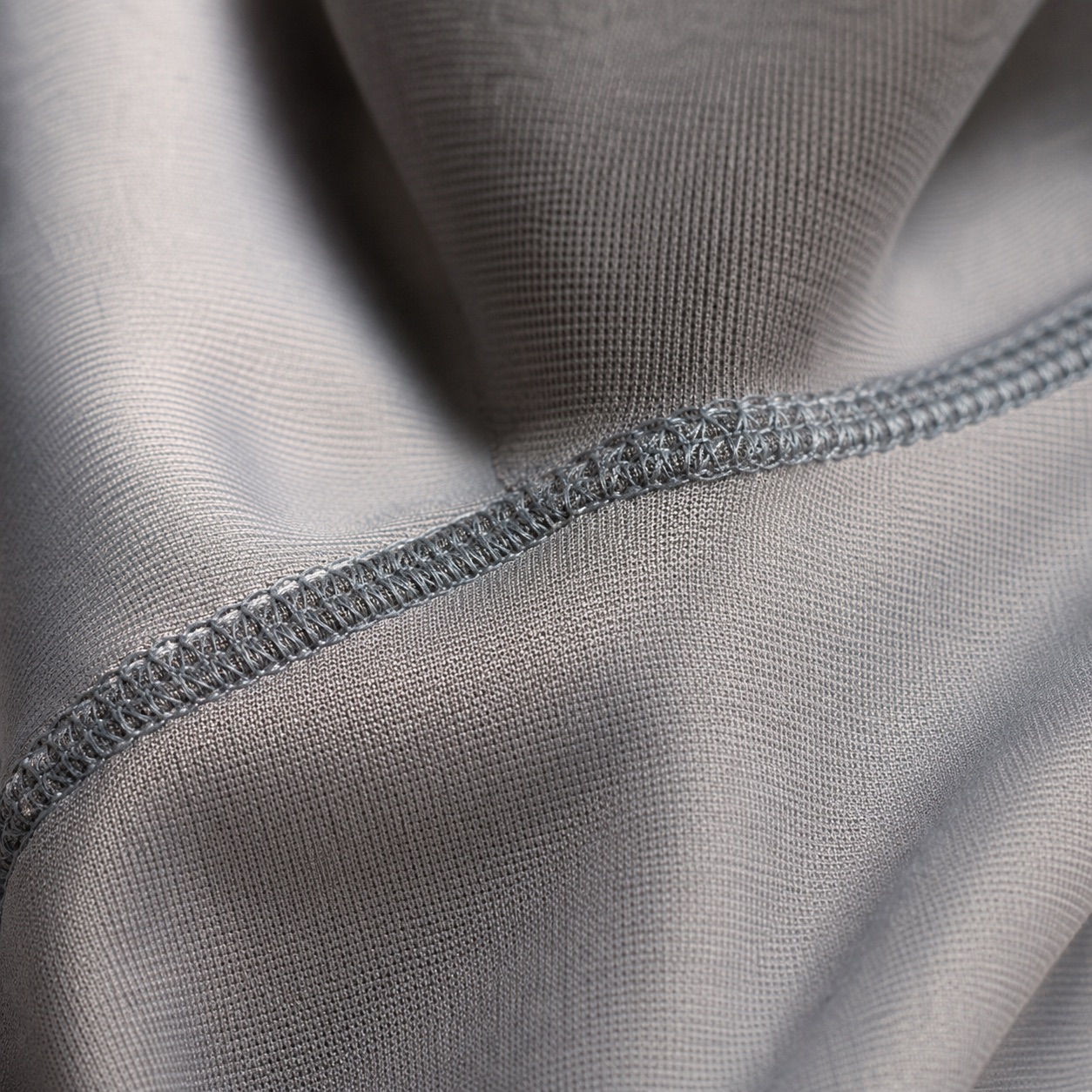 Bentley high-neck long-sleeve base layer — Long-Sleeve Base Layers by FITS LIKE. close detail of the fabric and finish.