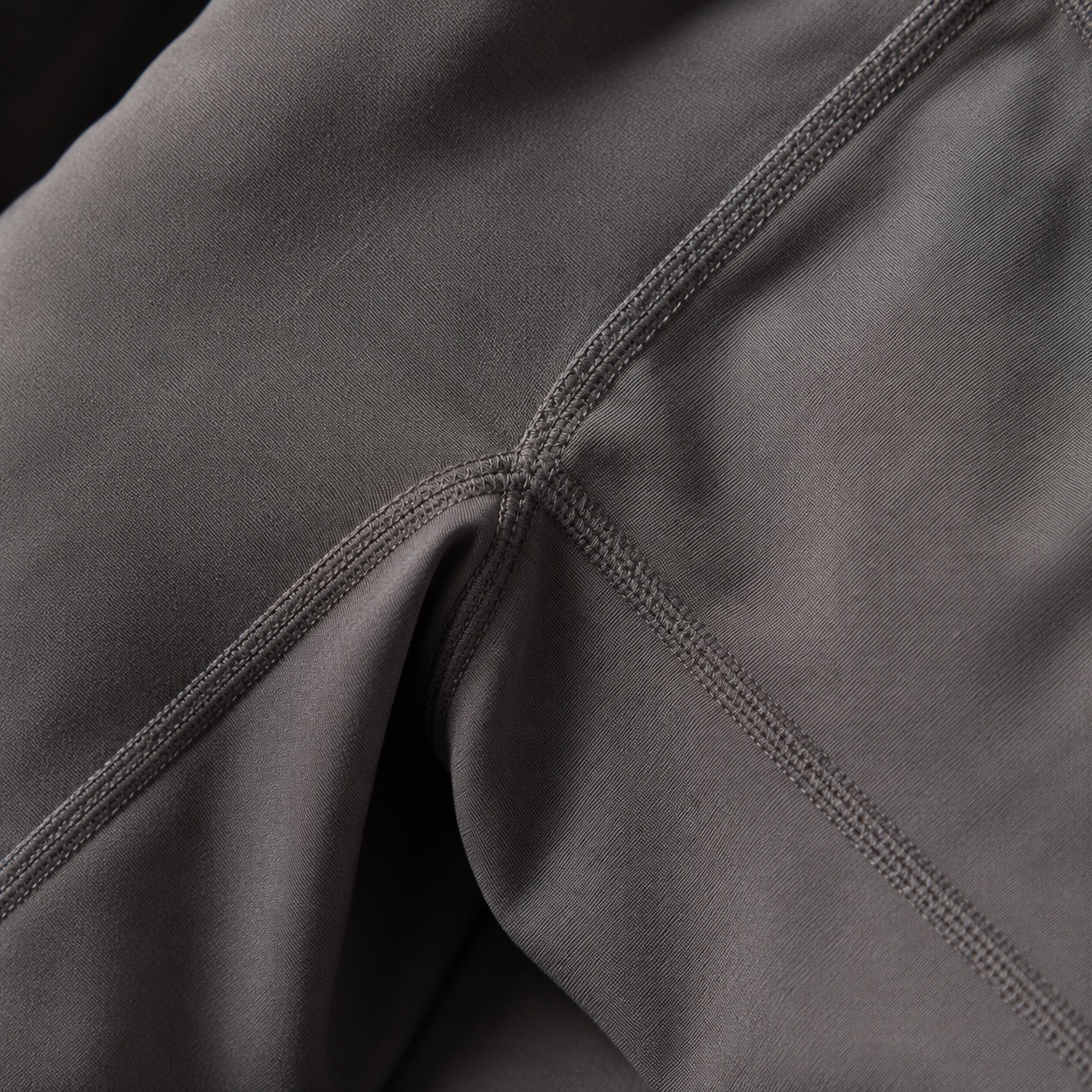 Elstead high-neck long-sleeve base layer — Long-Sleeve Base Layers by FITS LIKE. close detail of the fabric and finish.