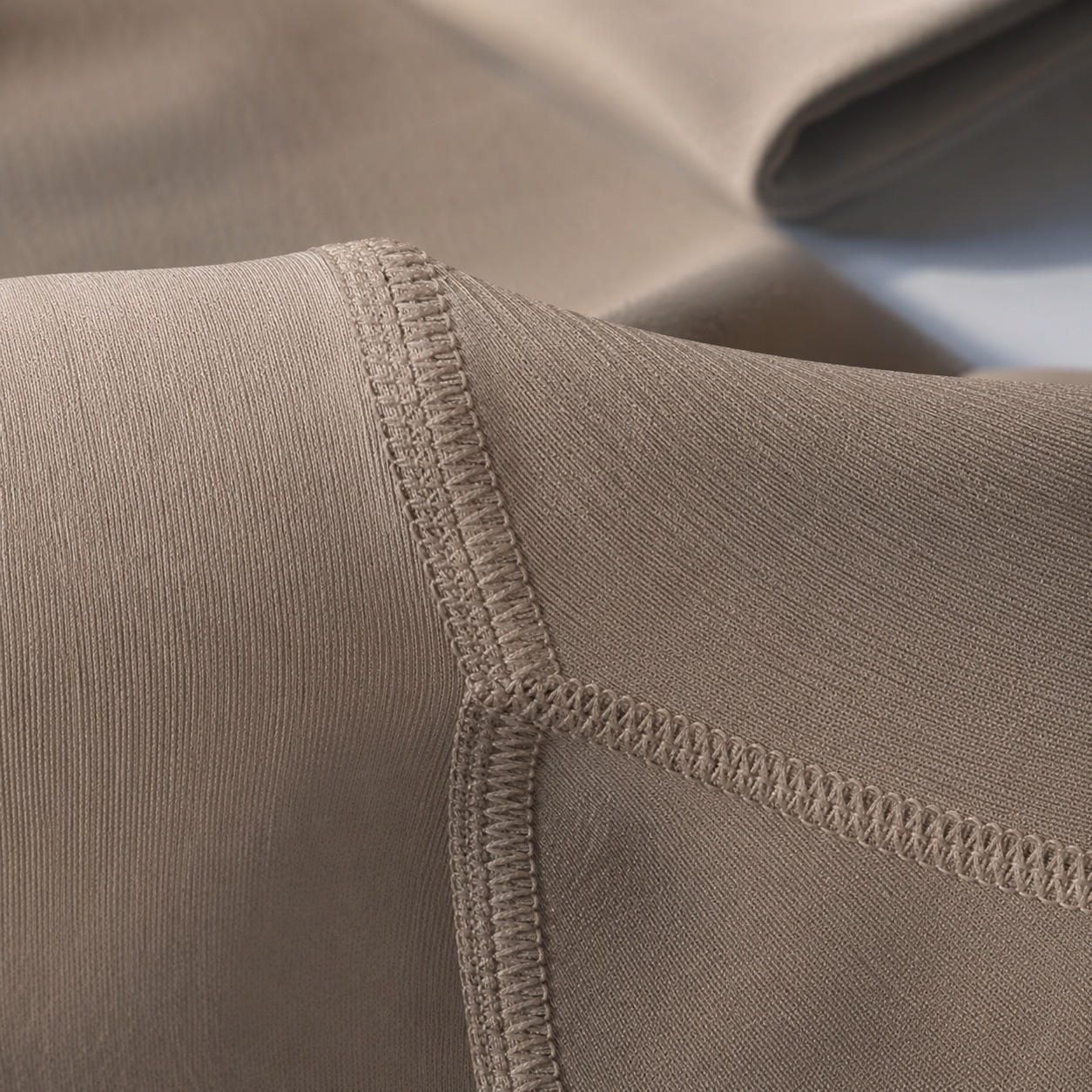 Farnham long-sleeve base layer bodysuit — Long-Sleeve Base Layers by FITS LIKE. close detail of the fabric and finish.
