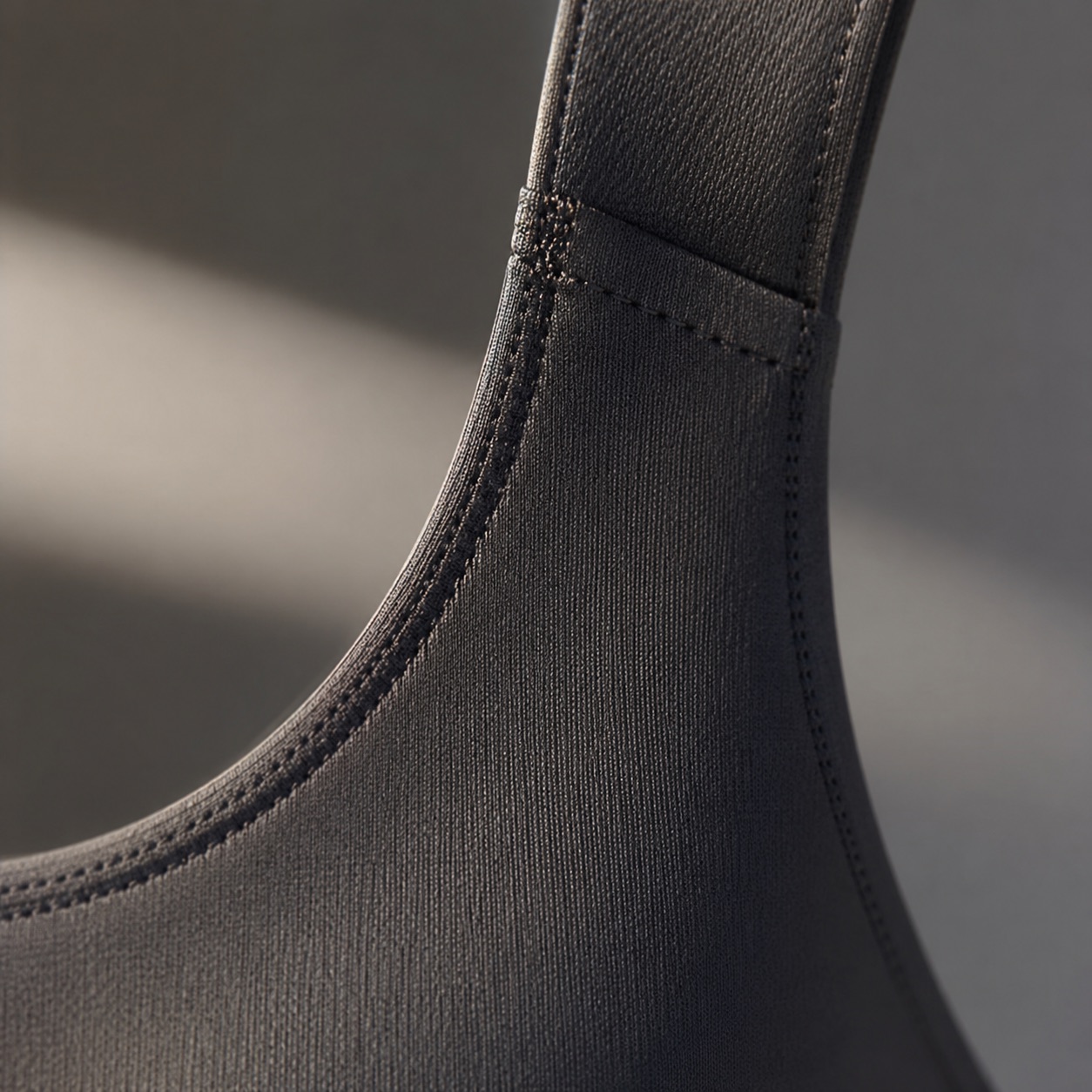 Bentley sculpt tank — Sculpt Tanks by FITS LIKE. close detail of the fabric and finish.