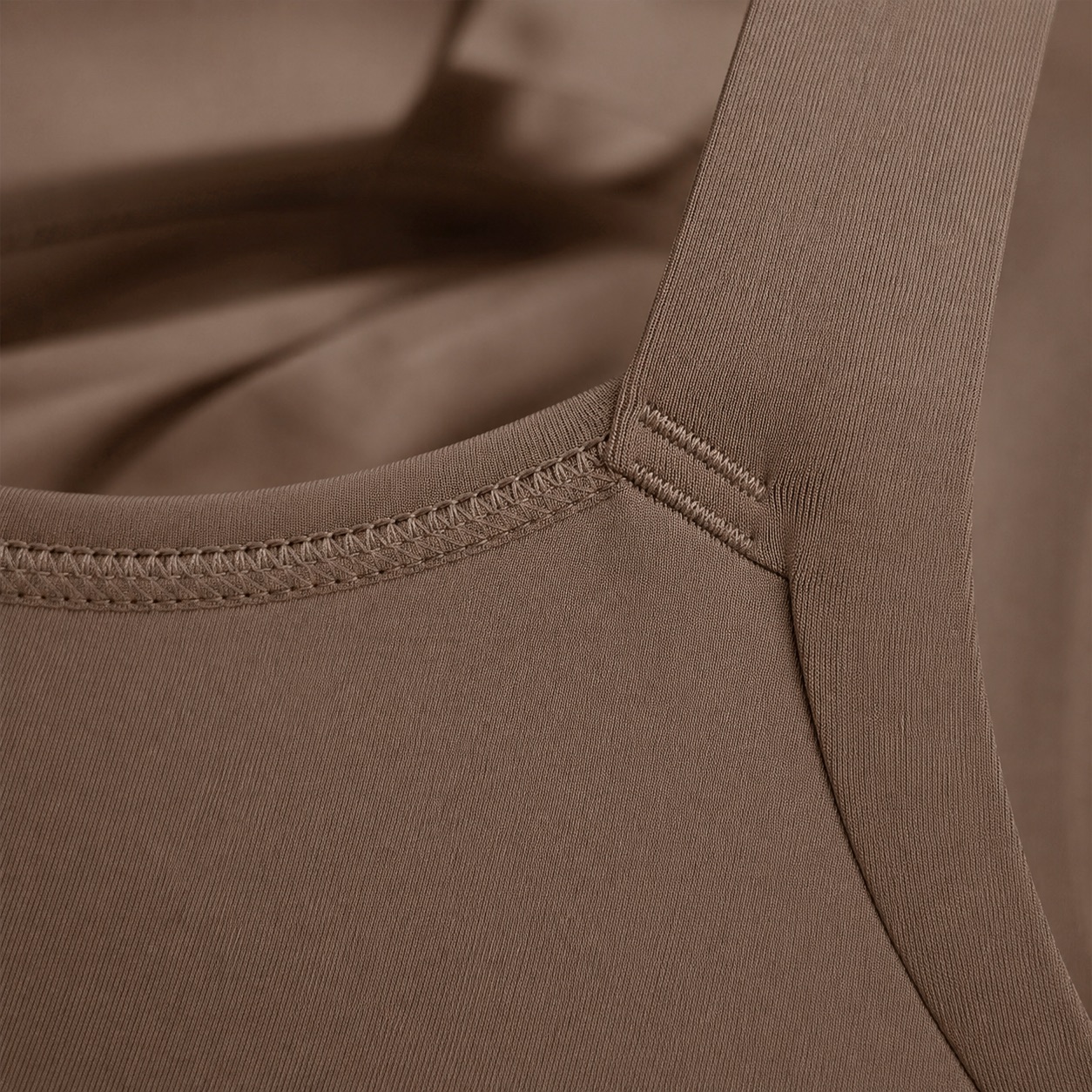 Puttenham sculpt tank — Sculpt Tanks by FITS LIKE. close detail of the fabric and finish.